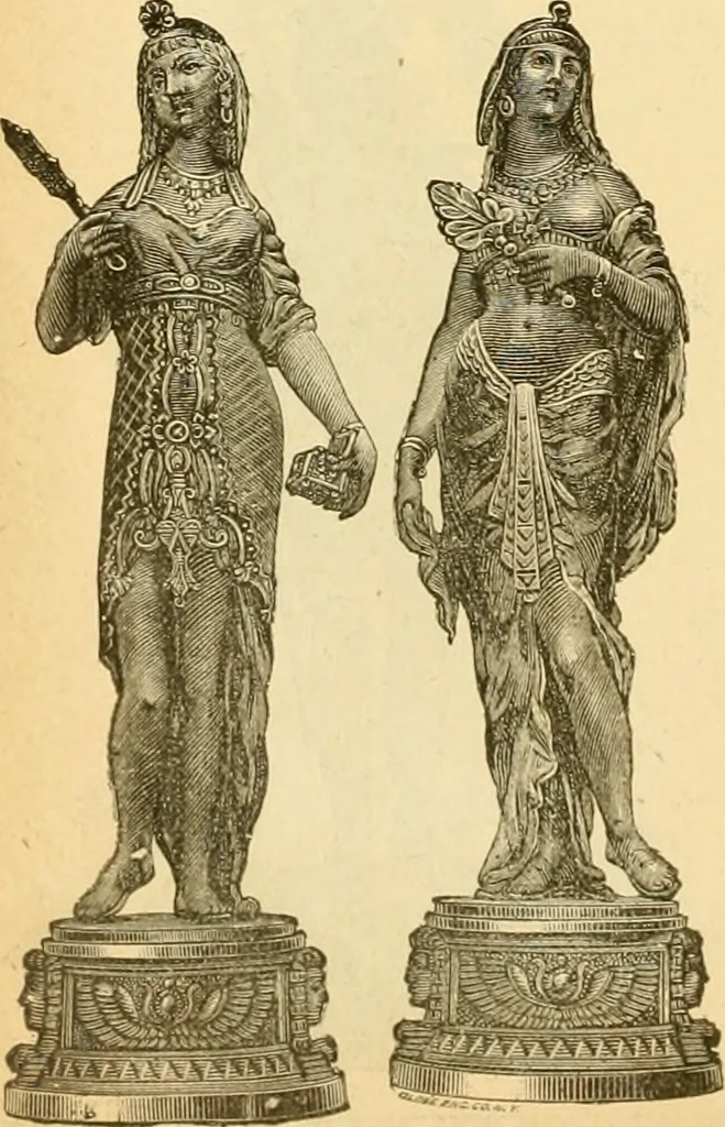 An illustration from 13th annual illustrated catalog, 1889 ... containing illustrations and prices of a few leading and staple styles of diamonds, watches, jewelry, silverware, clocks, canes, umbrellas, opera glasses, gold spectacles, eye glasses, etc., 1889, leaf 283