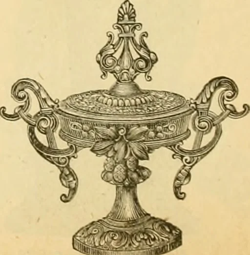 An illustration from 13th annual illustrated catalog, 1889 ... containing illustrations and prices of a few leading and staple styles of diamonds, watches, jewelry, silverware, clocks, canes, umbrellas, opera glasses, gold spectacles, eye glasses, etc., 1889, leaf 283