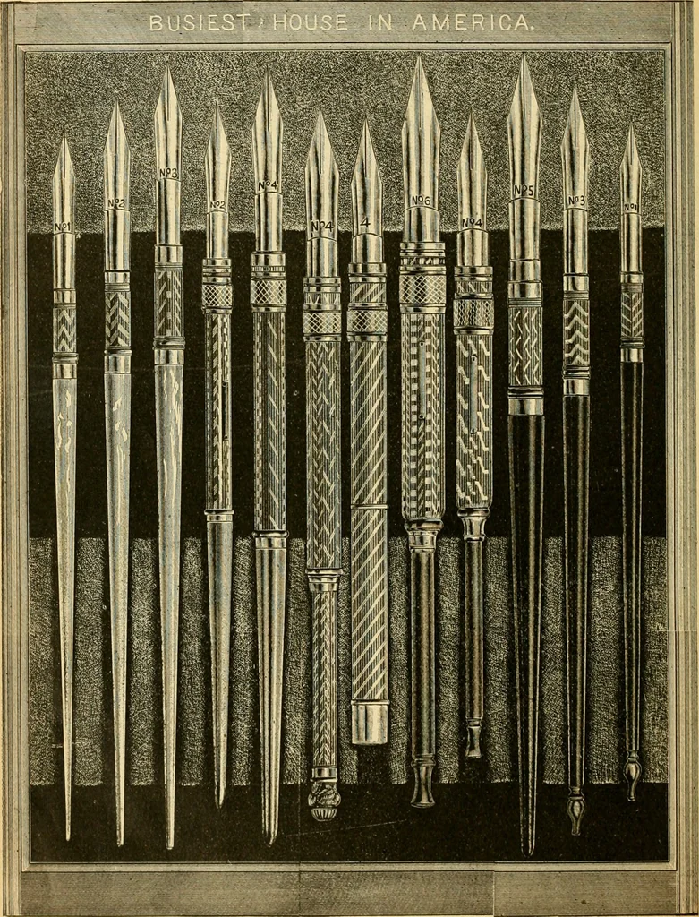 An illustration from 13th annual illustrated catalog, 1889 ... containing illustrations and prices of a few leading and staple styles of diamonds, watches, jewelry, silverware, clocks, canes, umbrellas, opera glasses, gold spectacles, eye glasses, etc., 1889, leaf 289