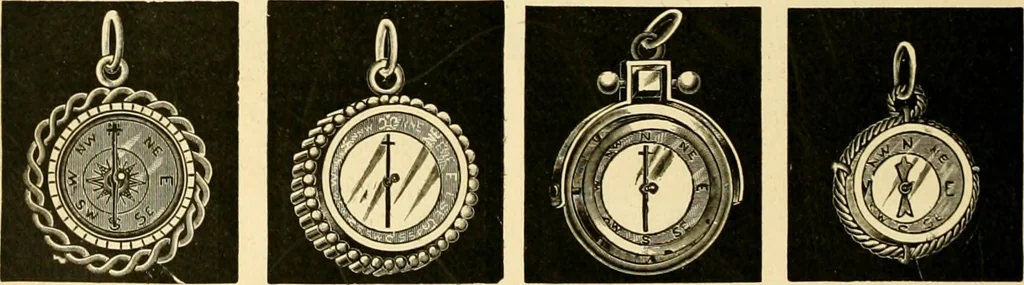 An illustration from 13th annual illustrated catalog, 1889 ... containing illustrations and prices of a few leading and staple styles of diamonds, watches, jewelry, silverware, clocks, canes, umbrellas, opera glasses, gold spectacles, eye glasses, etc., 1889, leaf 313
