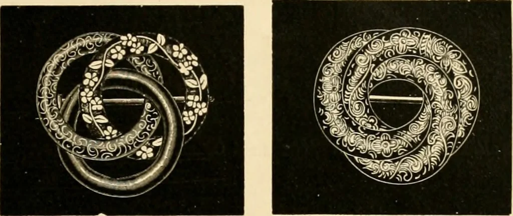 An illustration from 13th annual illustrated catalog, 1889 ... containing illustrations and prices of a few leading and staple styles of diamonds, watches, jewelry, silverware, clocks, canes, umbrellas, opera glasses, gold spectacles, eye glasses, etc., 1889, leaf 316