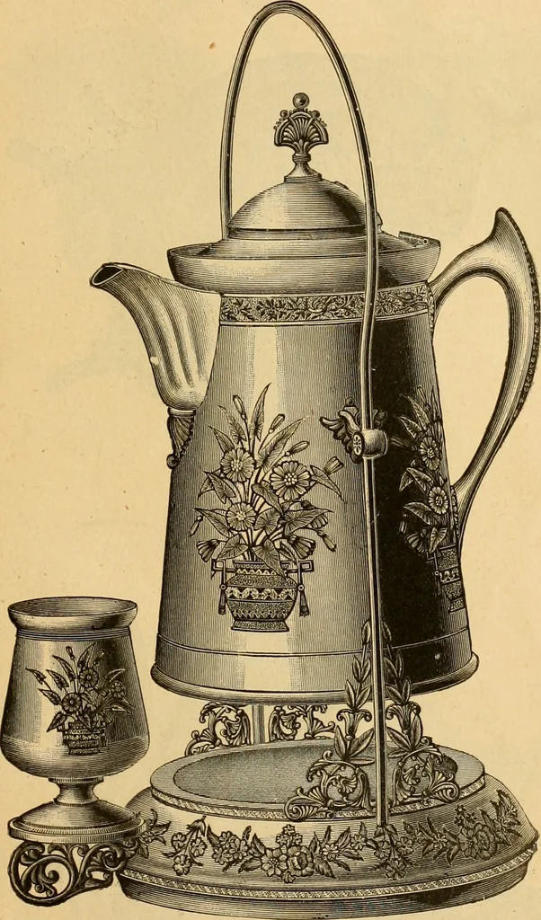 An illustration from 13th annual illustrated catalog, 1889 ... containing illustrations and prices of a few leading and staple styles of diamonds, watches, jewelry, silverware, clocks, canes, umbrellas, opera glasses, gold spectacles, eye glasses, etc., 1889, leaf 32