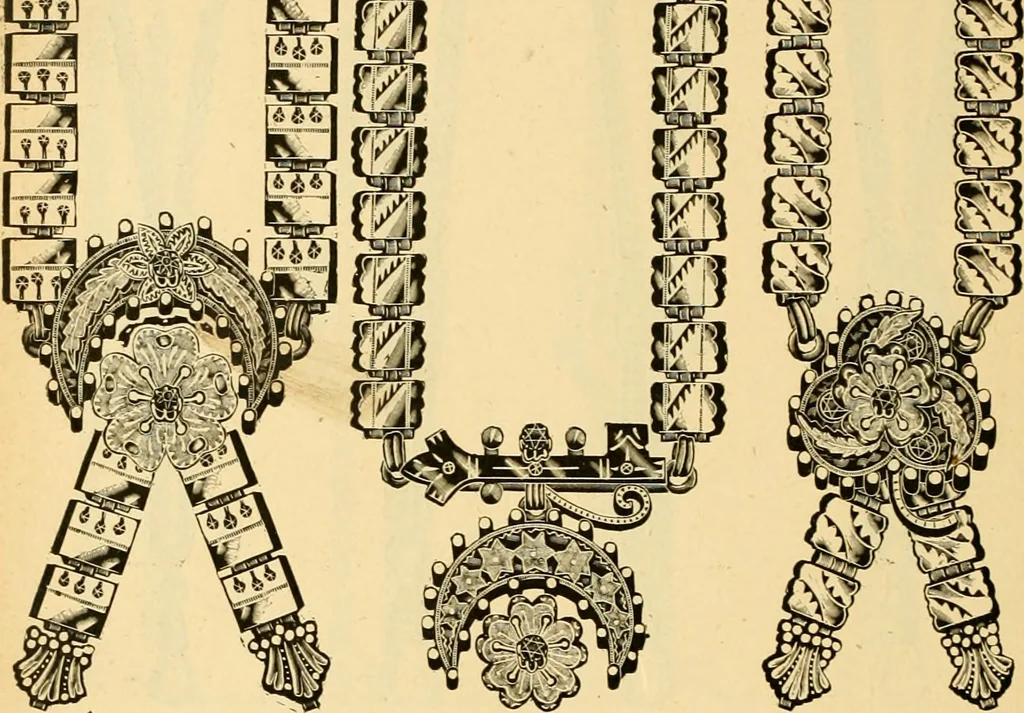 An illustration from 13th annual illustrated catalog, 1889 ... containing illustrations and prices of a few leading and staple styles of diamonds, watches, jewelry, silverware, clocks, canes, umbrellas, opera glasses, gold spectacles, eye glasses, etc., 1889, leaf 329