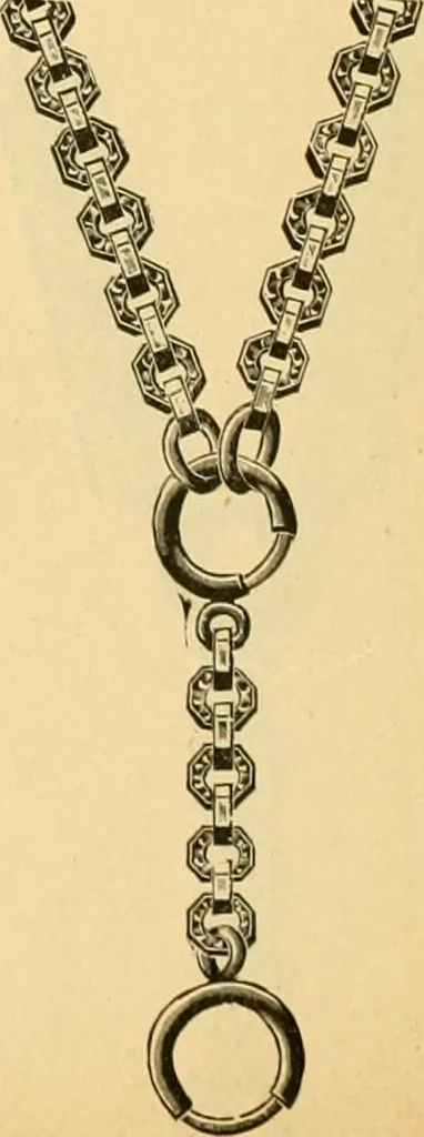 An illustration from 13th annual illustrated catalog, 1889 ... containing illustrations and prices of a few leading and staple styles of diamonds, watches, jewelry, silverware, clocks, canes, umbrellas, opera glasses, gold spectacles, eye glasses, etc., 1889, leaf 335