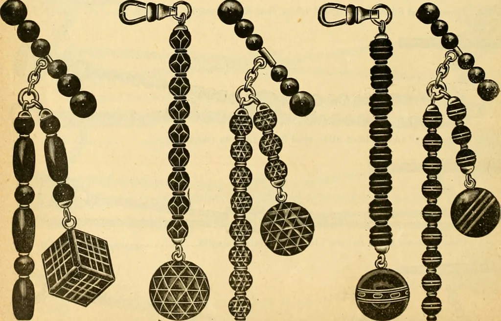 An illustration from 13th annual illustrated catalog, 1889 ... containing illustrations and prices of a few leading and staple styles of diamonds, watches, jewelry, silverware, clocks, canes, umbrellas, opera glasses, gold spectacles, eye glasses, etc., 1889, leaf 347