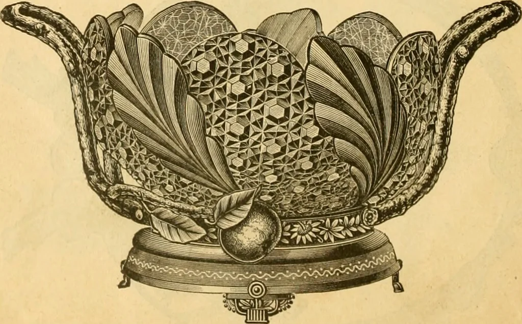 An illustration from 13th annual illustrated catalog, 1889 ... containing illustrations and prices of a few leading and staple styles of diamonds, watches, jewelry, silverware, clocks, canes, umbrellas, opera glasses, gold spectacles, eye glasses, etc., 1889, leaf 35
