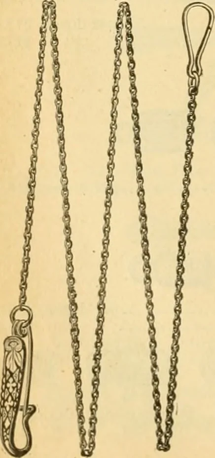 An illustration from 13th annual illustrated catalog, 1889 ... containing illustrations and prices of a few leading and staple styles of diamonds, watches, jewelry, silverware, clocks, canes, umbrellas, opera glasses, gold spectacles, eye glasses, etc., 1889, leaf 371