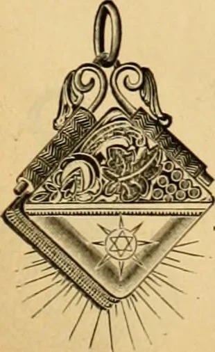 An illustration from 13th annual illustrated catalog, 1889 ... containing illustrations and prices of a few leading and staple styles of diamonds, watches, jewelry, silverware, clocks, canes, umbrellas, opera glasses, gold spectacles, eye glasses, etc., 1889, leaf 378