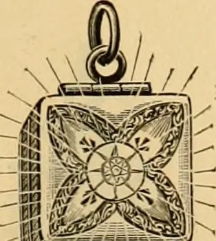 An illustration from 13th annual illustrated catalog, 1889 ... containing illustrations and prices of a few leading and staple styles of diamonds, watches, jewelry, silverware, clocks, canes, umbrellas, opera glasses, gold spectacles, eye glasses, etc., 1889, leaf 378