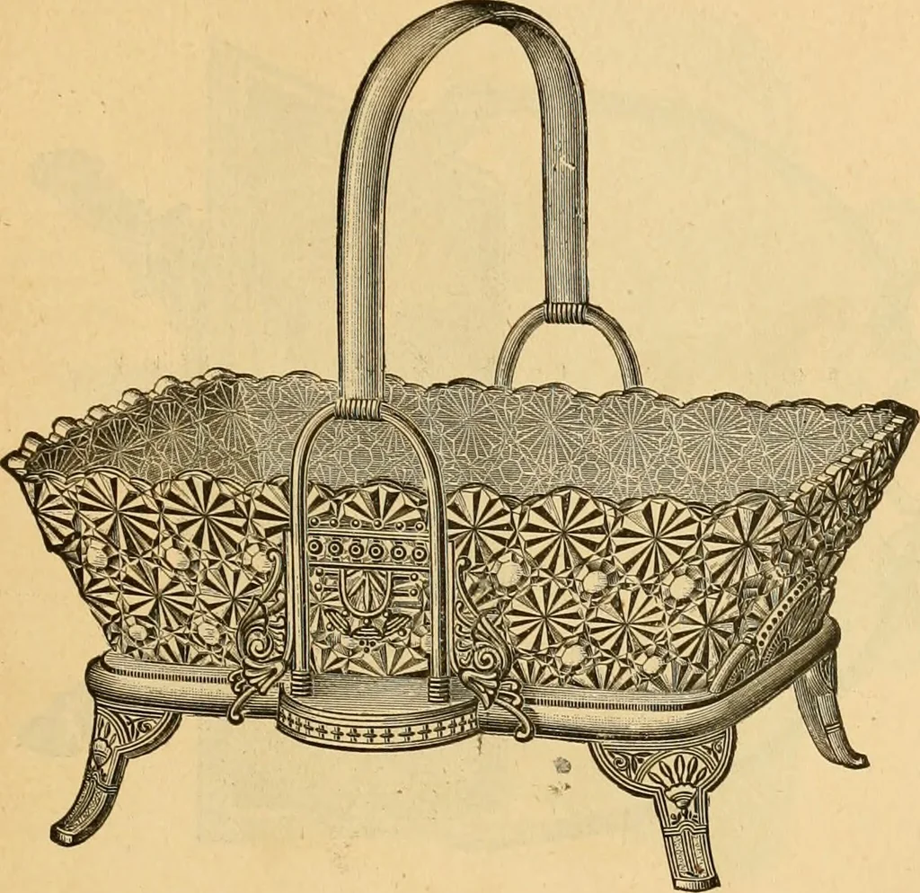 An illustration from 13th annual illustrated catalog, 1889 ... containing illustrations and prices of a few leading and staple styles of diamonds, watches, jewelry, silverware, clocks, canes, umbrellas, opera glasses, gold spectacles, eye glasses, etc., 1889, leaf 38