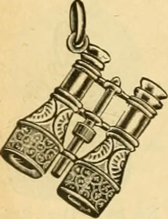 An illustration from 13th annual illustrated catalog, 1889 ... containing illustrations and prices of a few leading and staple styles of diamonds, watches, jewelry, silverware, clocks, canes, umbrellas, opera glasses, gold spectacles, eye glasses, etc., 1889, leaf 389
