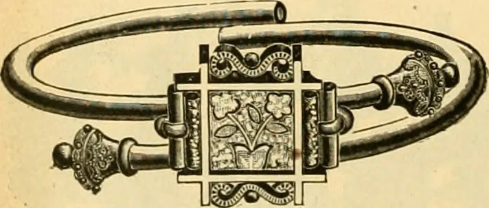 An illustration from 13th annual illustrated catalog, 1889 ... containing illustrations and prices of a few leading and staple styles of diamonds, watches, jewelry, silverware, clocks, canes, umbrellas, opera glasses, gold spectacles, eye glasses, etc., 1889, leaf 411