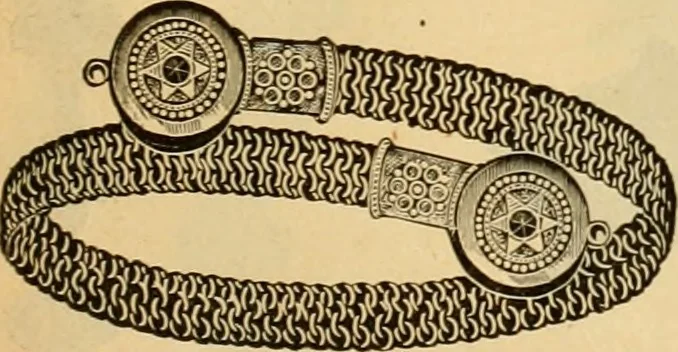 An illustration from 13th annual illustrated catalog, 1889 ... containing illustrations and prices of a few leading and staple styles of diamonds, watches, jewelry, silverware, clocks, canes, umbrellas, opera glasses, gold spectacles, eye glasses, etc., 1889, leaf 412