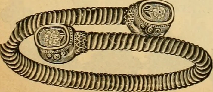 An illustration from 13th annual illustrated catalog, 1889 ... containing illustrations and prices of a few leading and staple styles of diamonds, watches, jewelry, silverware, clocks, canes, umbrellas, opera glasses, gold spectacles, eye glasses, etc., 1889, leaf 412