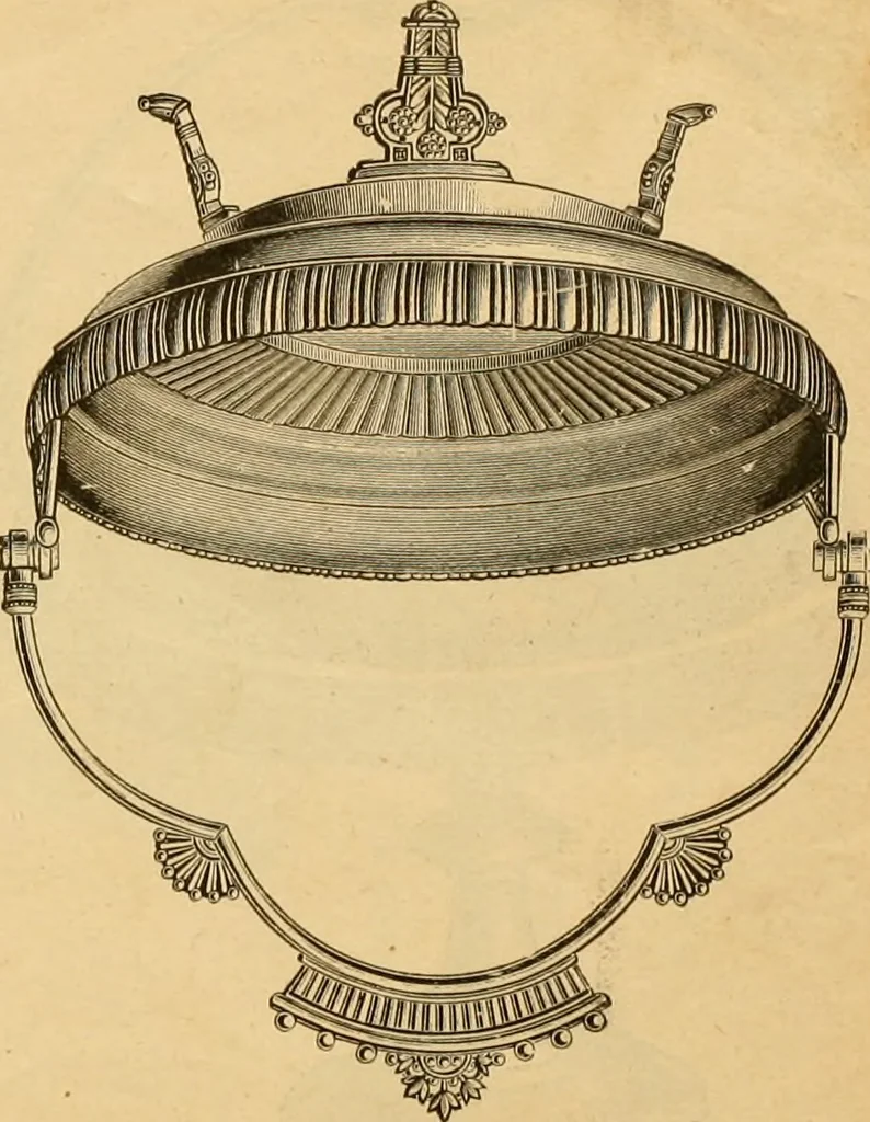 An illustration from 13th annual illustrated catalog, 1889 ... containing illustrations and prices of a few leading and staple styles of diamonds, watches, jewelry, silverware, clocks, canes, umbrellas, opera glasses, gold spectacles, eye glasses, etc., 1889, leaf 42