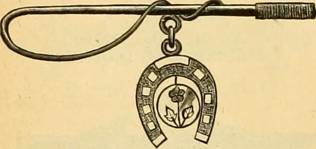 An illustration from 13th annual illustrated catalog, 1889 ... containing illustrations and prices of a few leading and staple styles of diamonds, watches, jewelry, silverware, clocks, canes, umbrellas, opera glasses, gold spectacles, eye glasses, etc., 1889, leaf 429