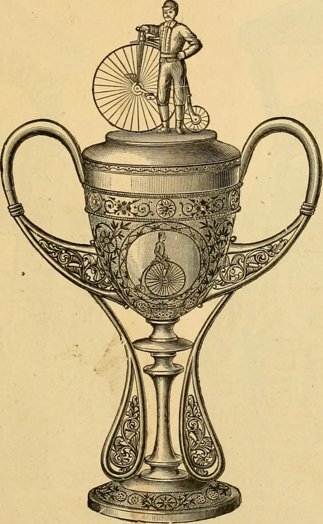 An illustration from 13th annual illustrated catalog, 1889 ... containing illustrations and prices of a few leading and staple styles of diamonds, watches, jewelry, silverware, clocks, canes, umbrellas, opera glasses, gold spectacles, eye glasses, etc., 1889, leaf 44