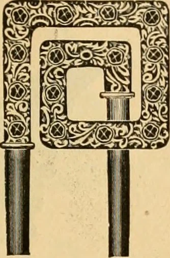 An illustration from 13th annual illustrated catalog, 1889 ... containing illustrations and prices of a few leading and staple styles of diamonds, watches, jewelry, silverware, clocks, canes, umbrellas, opera glasses, gold spectacles, eye glasses, etc., 1889, leaf 442