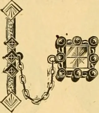 An illustration from 13th annual illustrated catalog, 1889 ... containing illustrations and prices of a few leading and staple styles of diamonds, watches, jewelry, silverware, clocks, canes, umbrellas, opera glasses, gold spectacles, eye glasses, etc., 1889, leaf 457