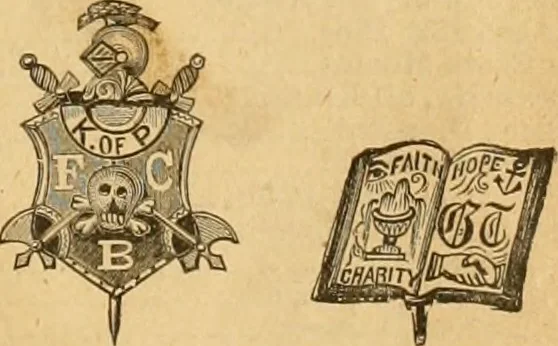 An illustration from 13th annual illustrated catalog, 1889 ... containing illustrations and prices of a few leading and staple styles of diamonds, watches, jewelry, silverware, clocks, canes, umbrellas, opera glasses, gold spectacles, eye glasses, etc., 1889, leaf 474
