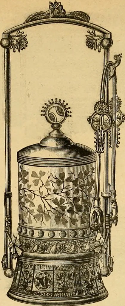 An illustration from 13th annual illustrated catalog, 1889 ... containing illustrations and prices of a few leading and staple styles of diamonds, watches, jewelry, silverware, clocks, canes, umbrellas, opera glasses, gold spectacles, eye glasses, etc., 1889, leaf 56