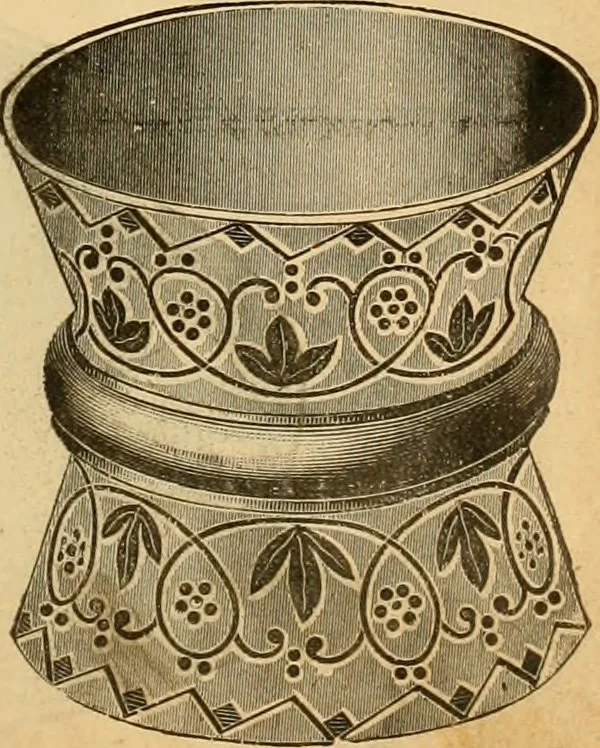 An illustration from 13th annual illustrated catalog, 1889 ... containing illustrations and prices of a few leading and staple styles of diamonds, watches, jewelry, silverware, clocks, canes, umbrellas, opera glasses, gold spectacles, eye glasses, etc., 1889, leaf 60