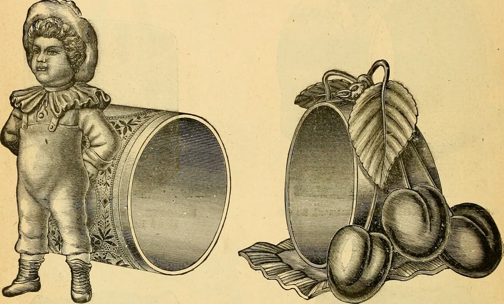 An illustration from 13th annual illustrated catalog, 1889 ... containing illustrations and prices of a few leading and staple styles of diamonds, watches, jewelry, silverware, clocks, canes, umbrellas, opera glasses, gold spectacles, eye glasses, etc., 1889, leaf 63