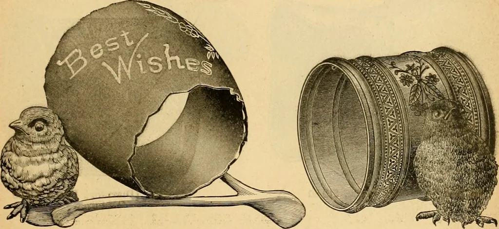 An illustration from 13th annual illustrated catalog, 1889 ... containing illustrations and prices of a few leading and staple styles of diamonds, watches, jewelry, silverware, clocks, canes, umbrellas, opera glasses, gold spectacles, eye glasses, etc., 1889, leaf 64