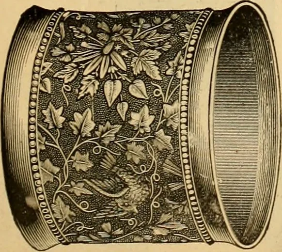 An illustration from 13th annual illustrated catalog, 1889 ... containing illustrations and prices of a few leading and staple styles of diamonds, watches, jewelry, silverware, clocks, canes, umbrellas, opera glasses, gold spectacles, eye glasses, etc., 1889, leaf 66