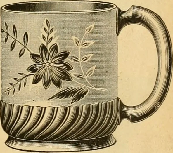 An illustration from 13th annual illustrated catalog, 1889 ... containing illustrations and prices of a few leading and staple styles of diamonds, watches, jewelry, silverware, clocks, canes, umbrellas, opera glasses, gold spectacles, eye glasses, etc., 1889, leaf 70