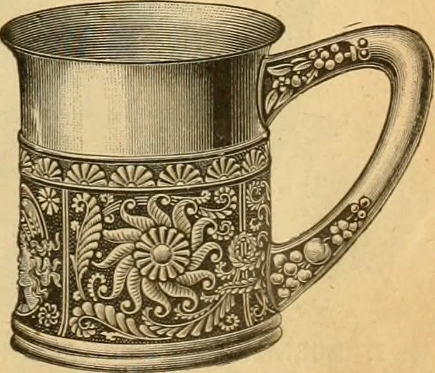 An illustration from 13th annual illustrated catalog, 1889 ... containing illustrations and prices of a few leading and staple styles of diamonds, watches, jewelry, silverware, clocks, canes, umbrellas, opera glasses, gold spectacles, eye glasses, etc., 1889, leaf 70