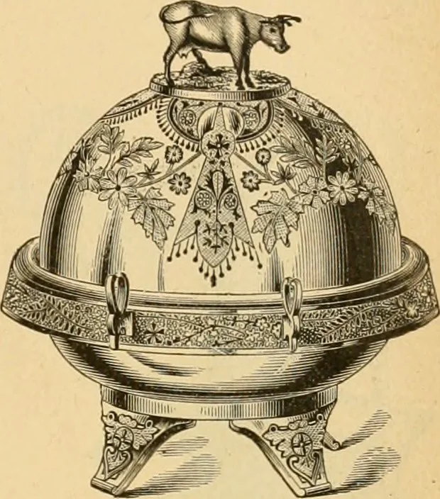 An illustration from 13th annual illustrated catalog, 1889 ... containing illustrations and prices of a few leading and staple styles of diamonds, watches, jewelry, silverware, clocks, canes, umbrellas, opera glasses, gold spectacles, eye glasses, etc., 1889, leaf 74