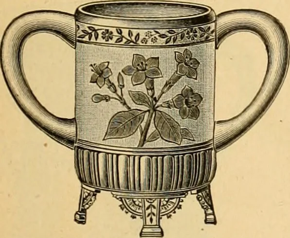 An illustration from 13th annual illustrated catalog, 1889 ... containing illustrations and prices of a few leading and staple styles of diamonds, watches, jewelry, silverware, clocks, canes, umbrellas, opera glasses, gold spectacles, eye glasses, etc., 1889, leaf 76