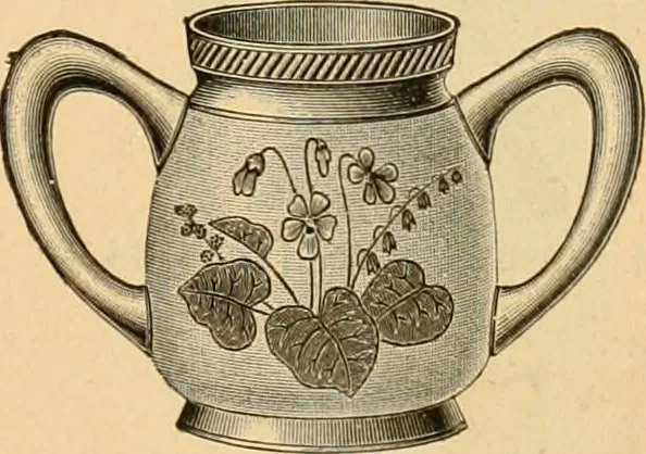 An illustration from 13th annual illustrated catalog, 1889 ... containing illustrations and prices of a few leading and staple styles of diamonds, watches, jewelry, silverware, clocks, canes, umbrellas, opera glasses, gold spectacles, eye glasses, etc., 1889, leaf 76