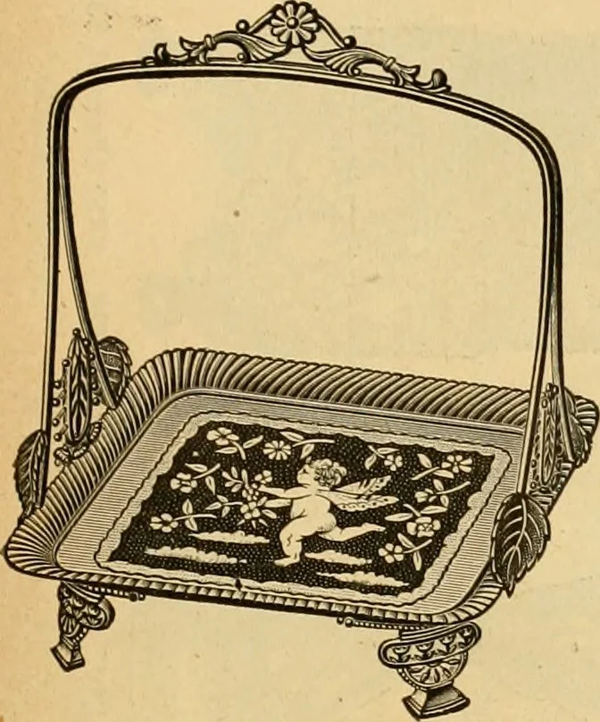 An illustration from 13th annual illustrated catalog, 1889 ... containing illustrations and prices of a few leading and staple styles of diamonds, watches, jewelry, silverware, clocks, canes, umbrellas, opera glasses, gold spectacles, eye glasses, etc., 1889, leaf 84