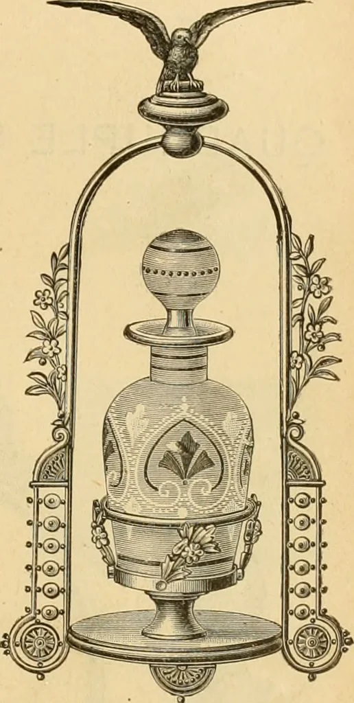 An illustration from 13th annual illustrated catalog, 1889 ... containing illustrations and prices of a few leading and staple styles of diamonds, watches, jewelry, silverware, clocks, canes, umbrellas, opera glasses, gold spectacles, eye glasses, etc., 1889, leaf 86