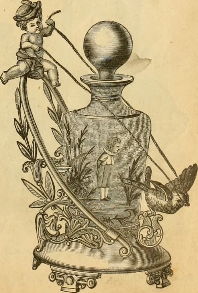 An illustration from 13th annual illustrated catalog, 1889 ... containing illustrations and prices of a few leading and staple styles of diamonds, watches, jewelry, silverware, clocks, canes, umbrellas, opera glasses, gold spectacles, eye glasses, etc., 1889, leaf 86