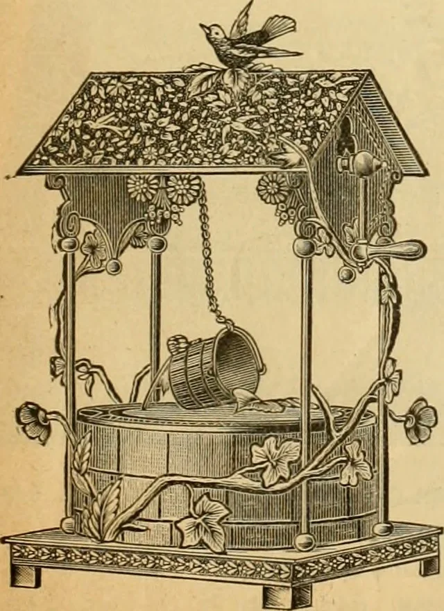An illustration from 13th annual illustrated catalog, 1889 ... containing illustrations and prices of a few leading and staple styles of diamonds, watches, jewelry, silverware, clocks, canes, umbrellas, opera glasses, gold spectacles, eye glasses, etc., 1889, leaf 88