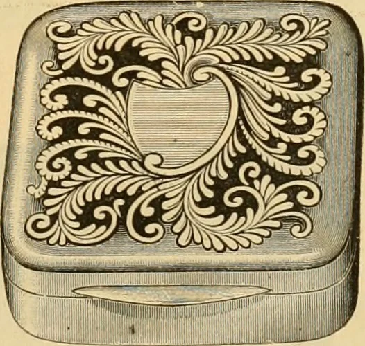 An illustration from 13th annual illustrated catalog, 1889 ... containing illustrations and prices of a few leading and staple styles of diamonds, watches, jewelry, silverware, clocks, canes, umbrellas, opera glasses, gold spectacles, eye glasses, etc., 1889, leaf 92