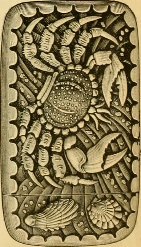 An illustration from 13th annual illustrated catalog, 1889 ... containing illustrations and prices of a few leading and staple styles of diamonds, watches, jewelry, silverware, clocks, canes, umbrellas, opera glasses, gold spectacles, eye glasses, etc., 1889, leaf 97