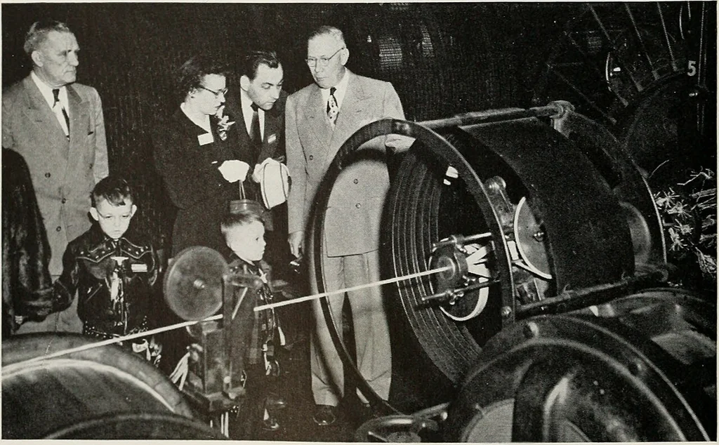 An illustration from Bell telephone magazine, 1922, leaf 367