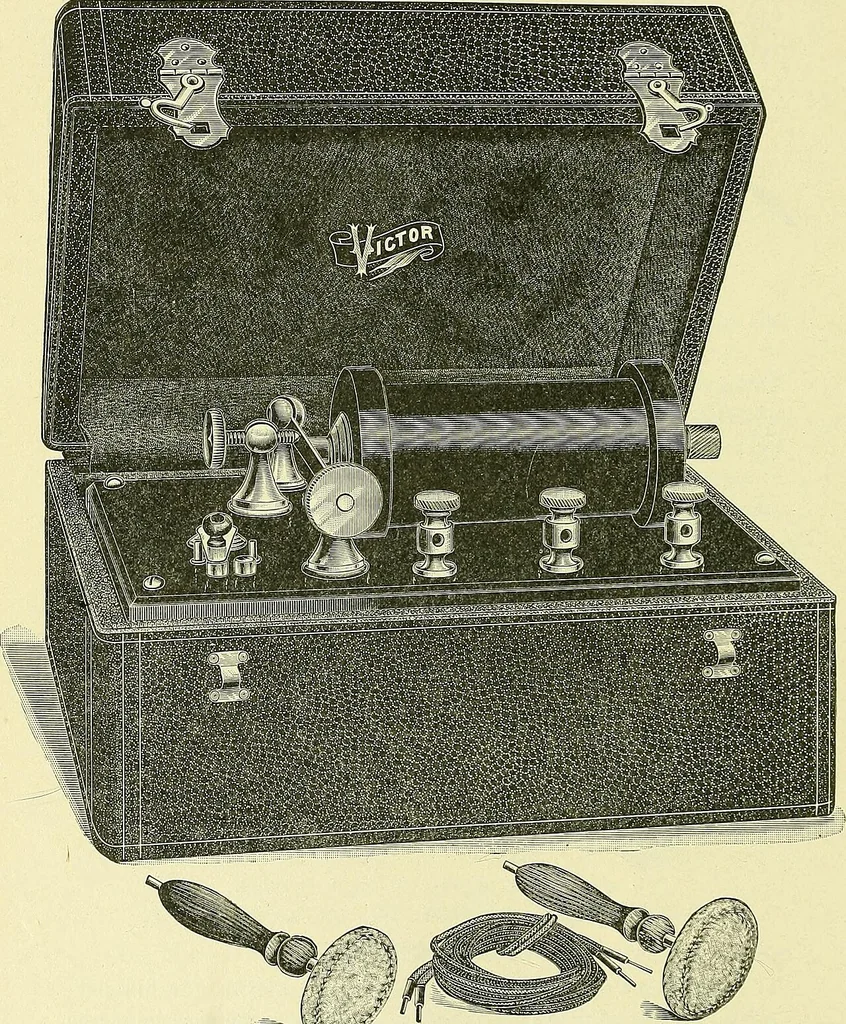 An illustration from Hand-book of electro-therapeutics, 1910, leaf 86
