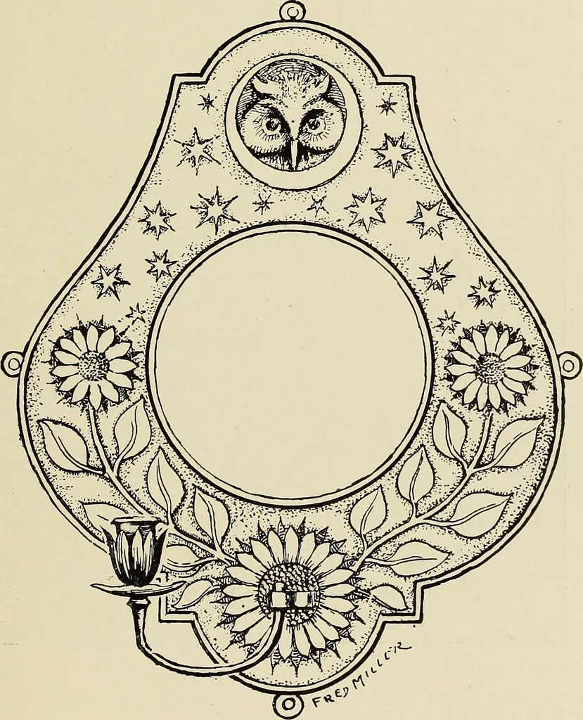 An illustration from Art crafts for amateurs, 1901, leaf 62