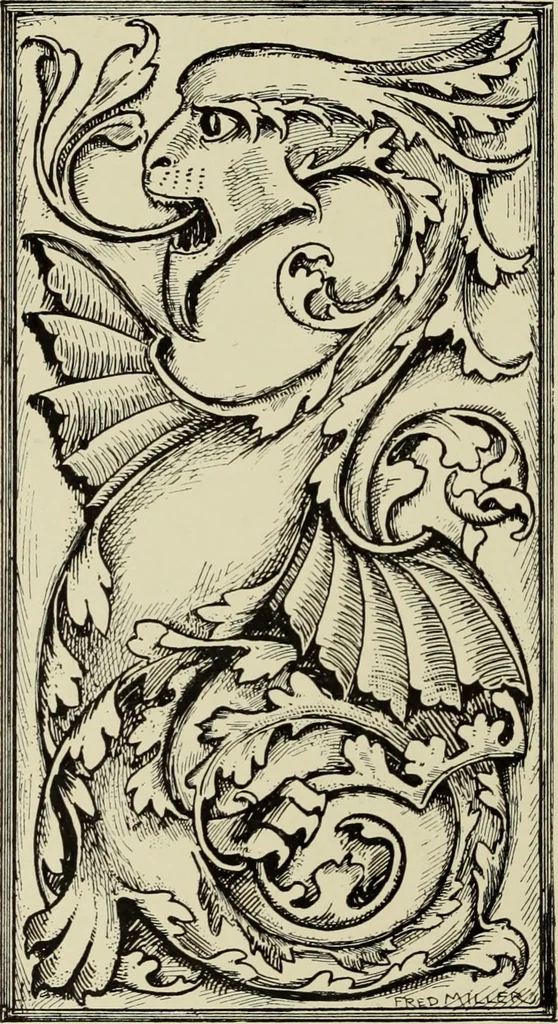 An illustration from Art crafts for amateurs, 1901, leaf 65