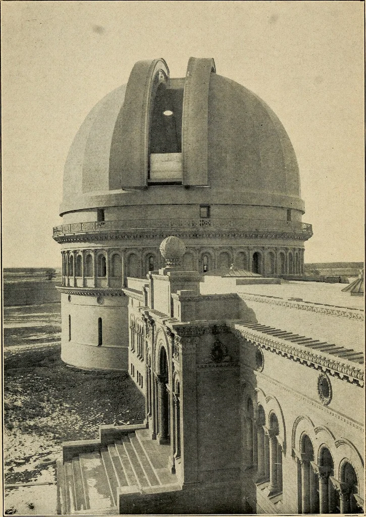 An illustration from Astronomy and the Bible;, 1919, leaf 39