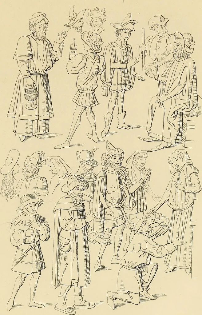 An illustration from An inquiry concerning the invention of printing : in which the systems of Meerman, Heinecken, Santander, and Koning are reviewed : including also notices of the early use of wood-engraving in Europe, the block-books, etc., 1863, leaf 418