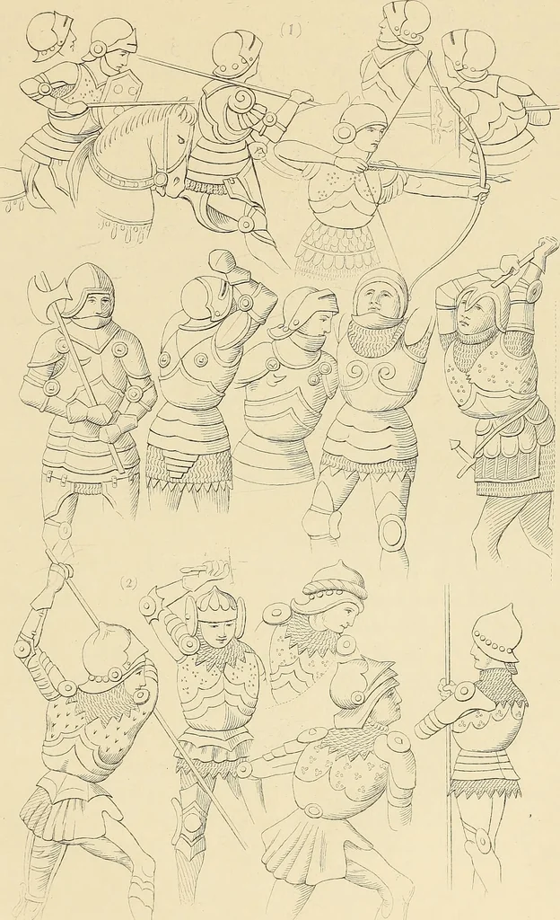 An illustration from An inquiry concerning the invention of printing : in which the systems of Meerman, Heinecken, Santander, and Koning are reviewed : including also notices of the early use of wood-engraving in Europe, the block-books, etc., 1863, leaf 482