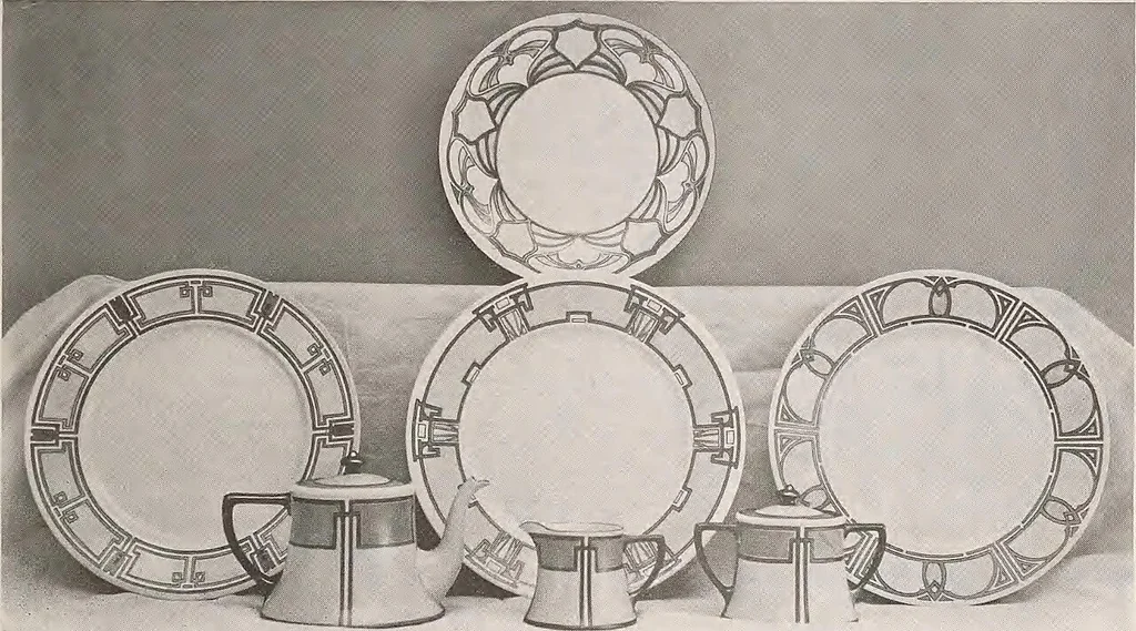 An illustration from Keramic studio, 1899, leaf 50