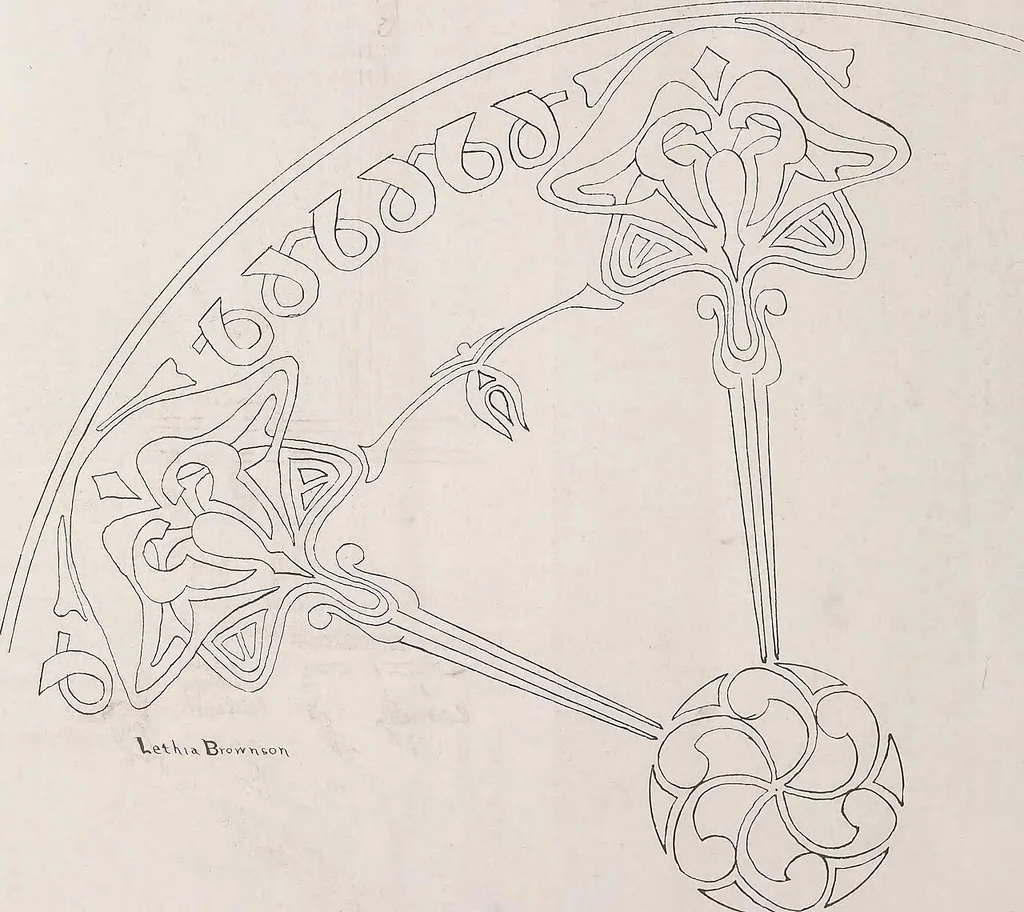 An illustration from Keramic studio, 1899, leaf 117