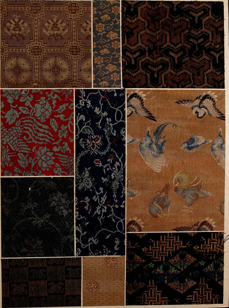 An illustration from (Oriental textile samples, 1700, leaf 4
